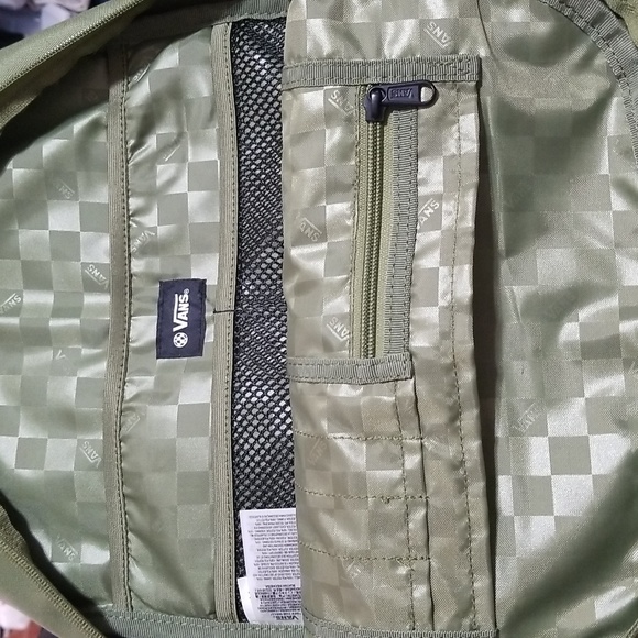 NEW! Vans Camden Loden Green Backpack NWT - Picture 10 of 16